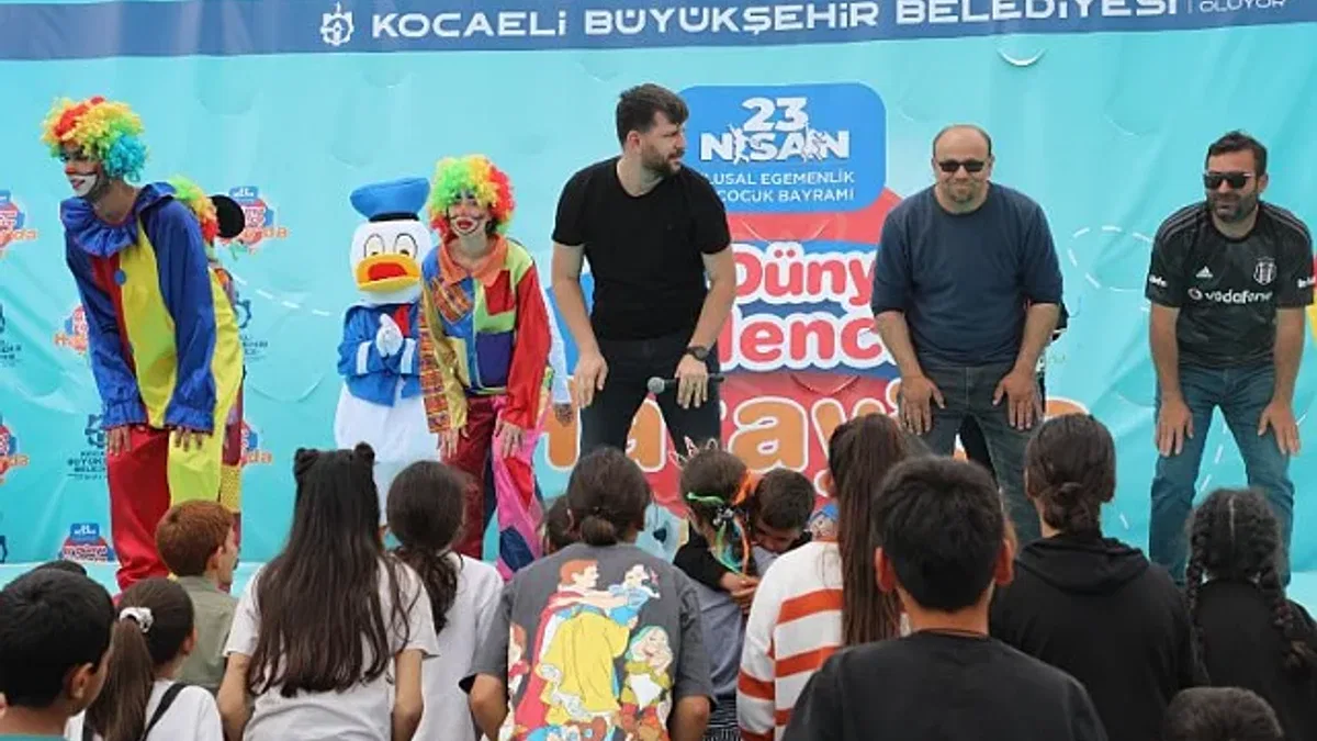 Kocaeli Büyükşehir, Defne çadır kentte panayır havası yaşatıyor