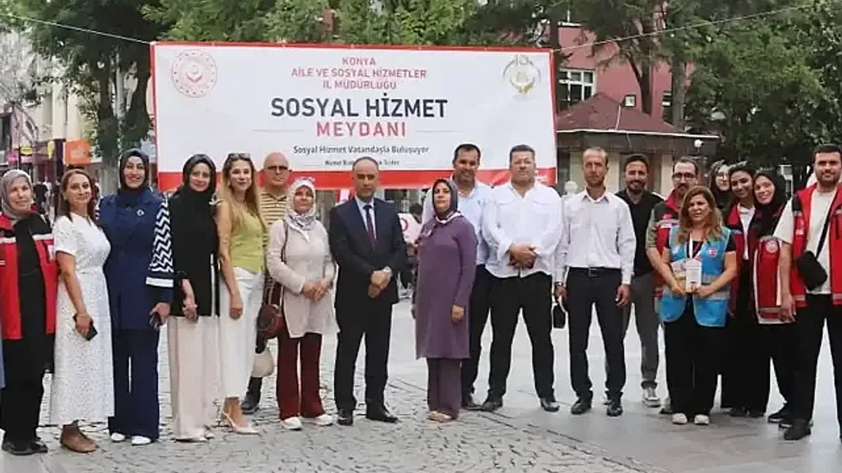 Sosyal Hizmetler Konya'da 'Meydan'a taşındı