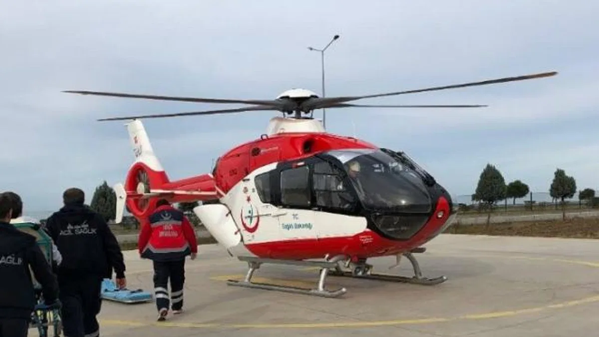 Sivas ambulans helikopteri bekliyor!