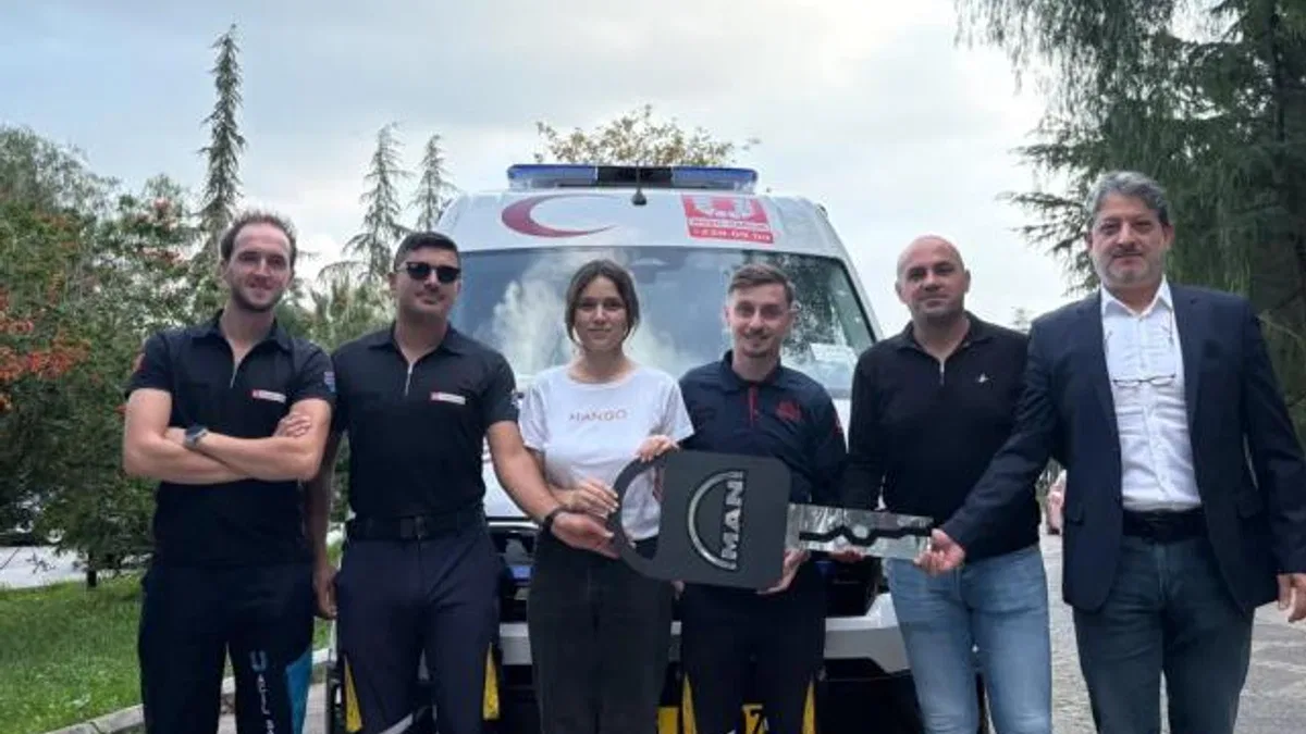 U Sağlık A.Ş., MAN TGE Ambulans ile Türkiye’de Bir İlke İmza Attı