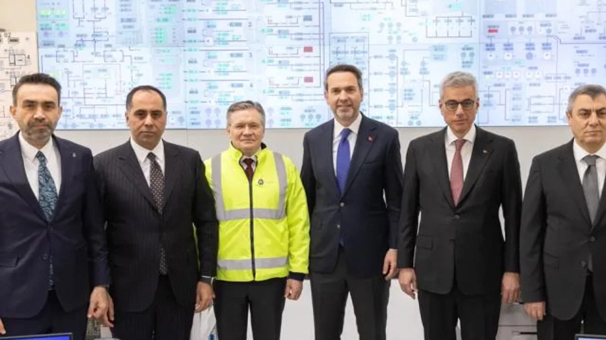 Enerji Bakanı Bayraktar ile  Rosatom Genel Müdürü Likhachev'den Akkuyu Nükleer Güç Santraline Ziyaret