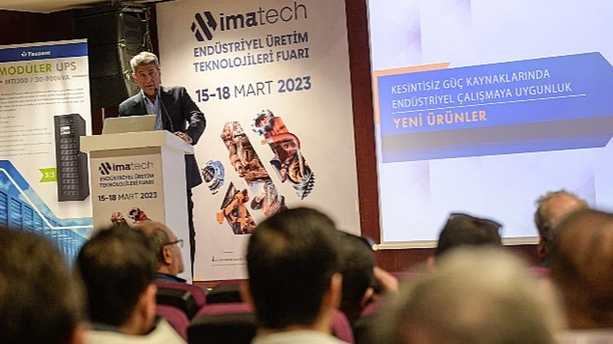 IMATECH Fuarı'nda uzmanlar, gelişmiş üretim ve teknolojileri hakkında konuştu