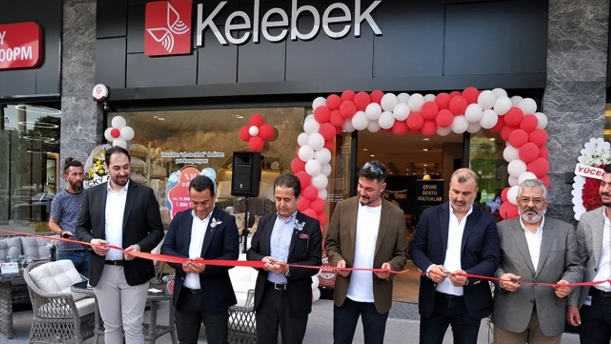 Kelebek Mobilya yeni konseptiyle dünyaya açılmaya devam ediyor