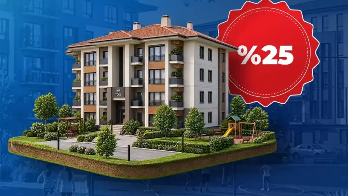 TOKİ’den yüzde 25 indirim kampanyası başlıyor... Son başvuru 19 Ekim 2026