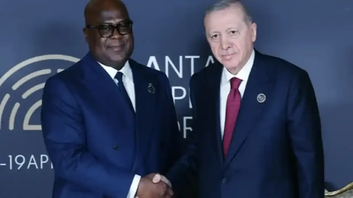 Cumhurbaşkanı Erdoğan Kongolu mevkidaşı ile telefonla görüştü