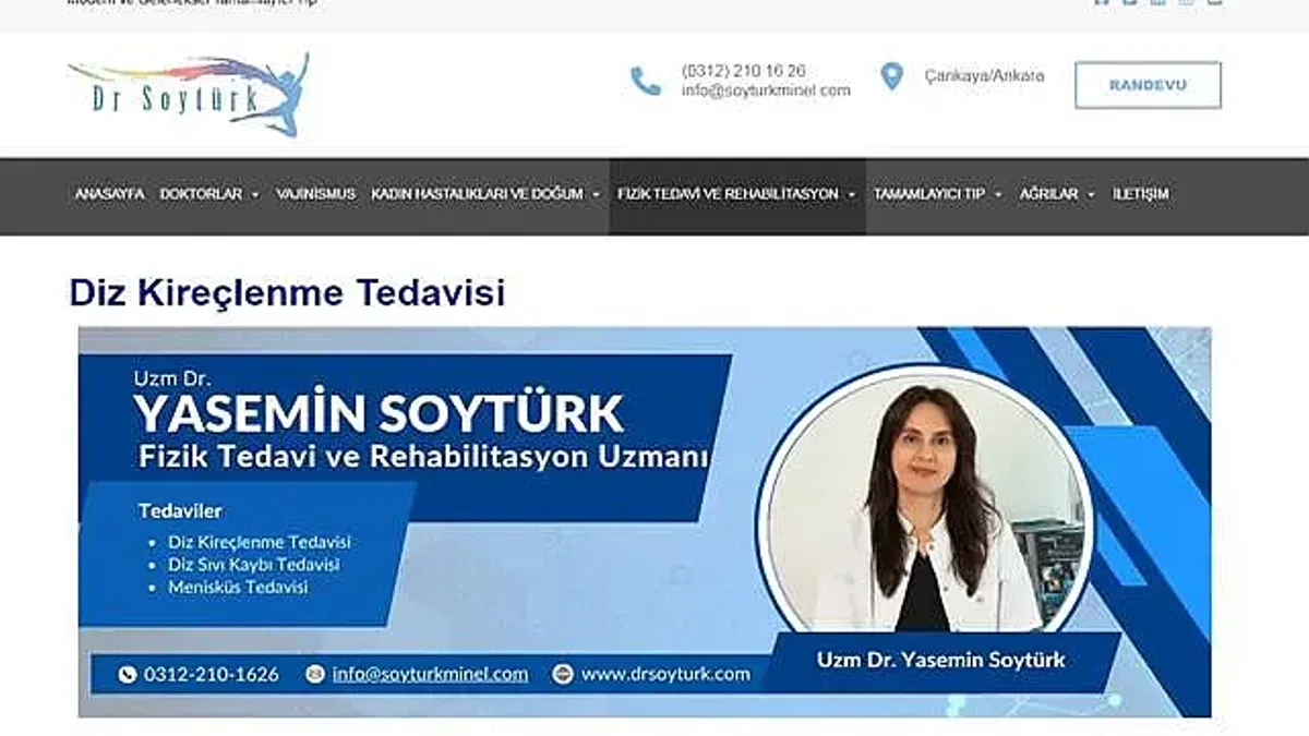 Diz Kireçlenme Tedavisi Sonrası İzlem ve Rehabilitasyon