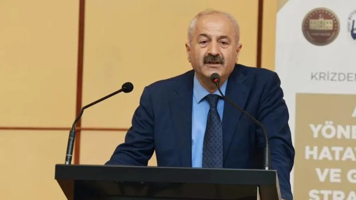 Gebze Belediye Başkanı Büyükgöz Hatay'da afet paneline katıldı