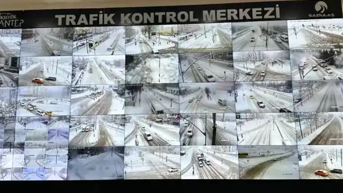 Gaziantep’te karla mücadele yapay zeka destekli yürütülüyor