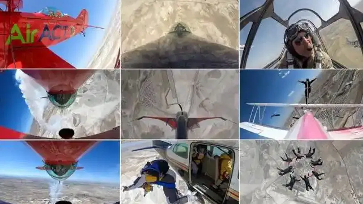 Eskişehir'deki adrenalin dolu hava gösterilerini yaklaşık 60 bin kişi takip etti