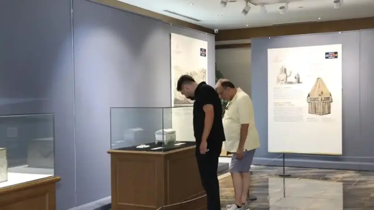 Mukaddes emanetler Ordu’da sergileniyor