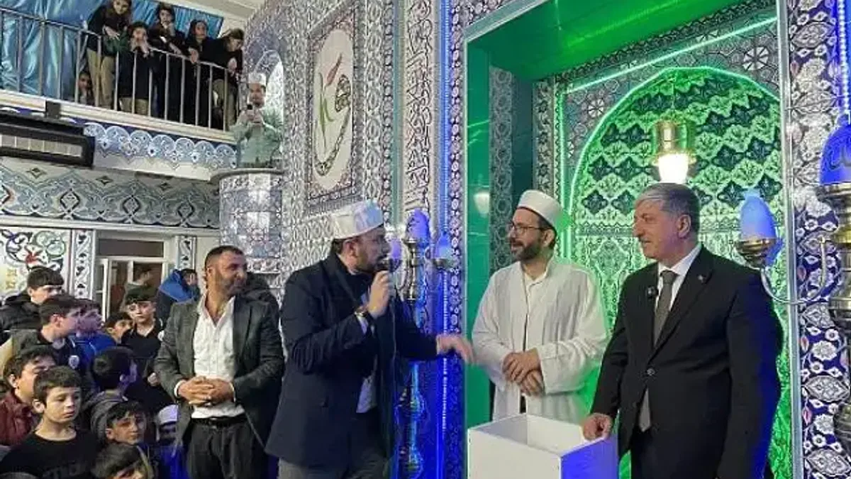 Çocuklardan Müftü Amcaya Teşekkürler