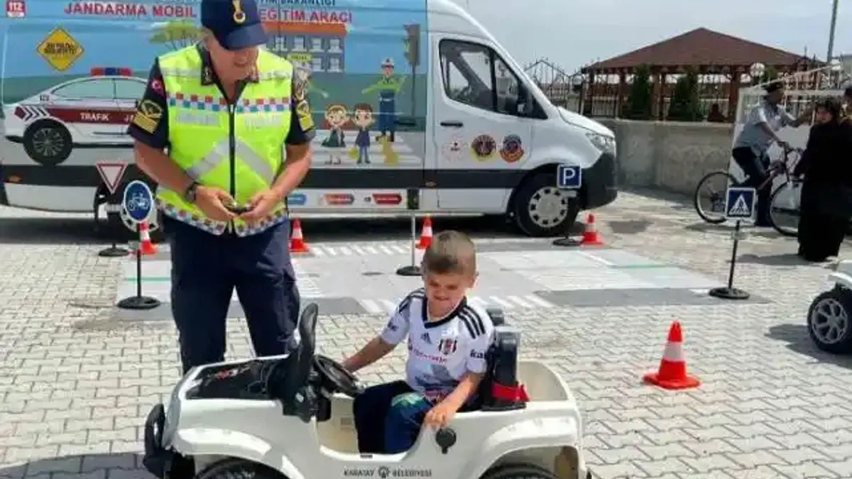 Özel öğrencilere trafik güvenliği eğitimi