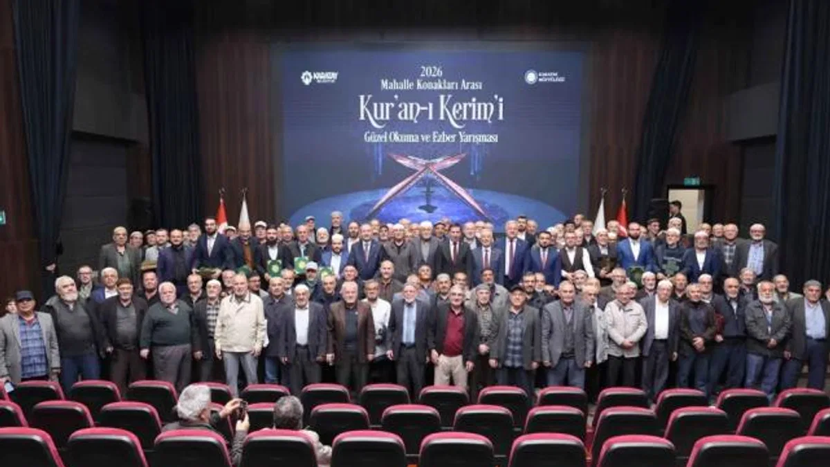 Konya Karatay'da 294 kursiyerin katıldığı yarışmada final heyecanı