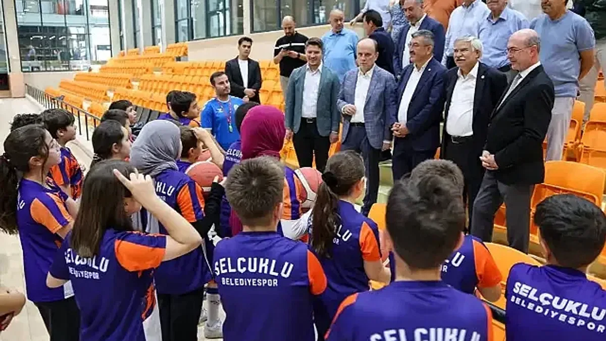 Konyalı Vekillerden Selçuklu sporcu seçme ve yetiştirme merkezine tam not!
