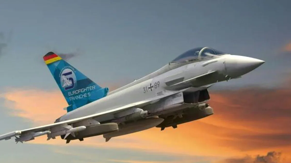 Almanya, 20 Adet Yeni Eurofighter Siparişi Verdi!
