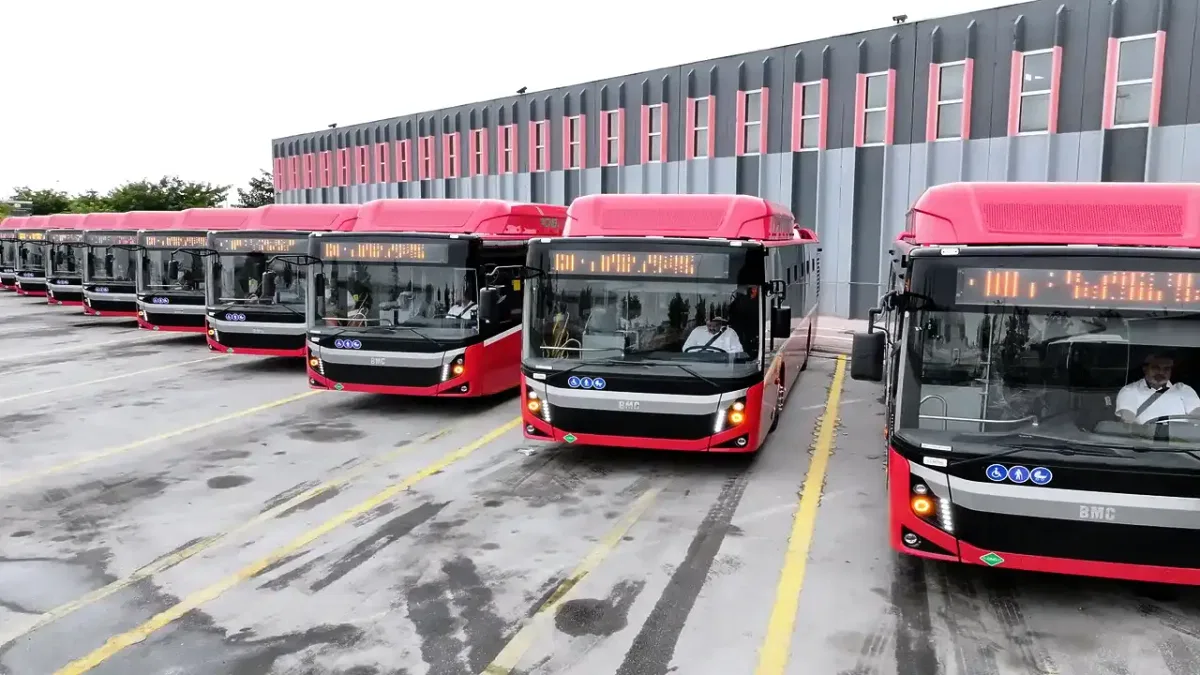 Konya filosuna 10 yeni çevreci otobüs katıldı