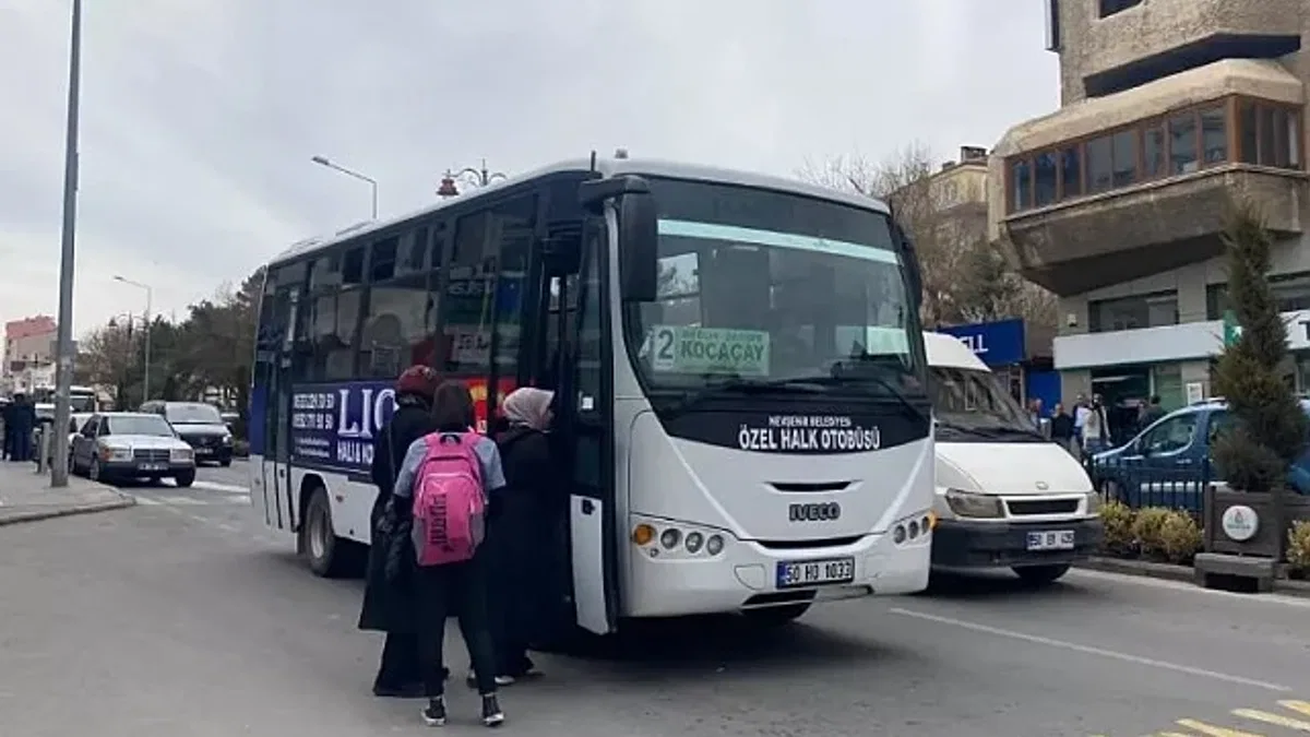 Nevşehir'de otobüs güzergahları değişti