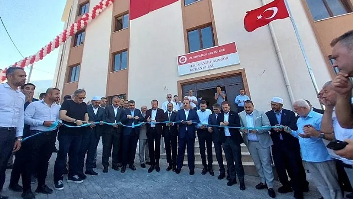 Hacı Ganime Güngör Kur'an Kursu açıldı