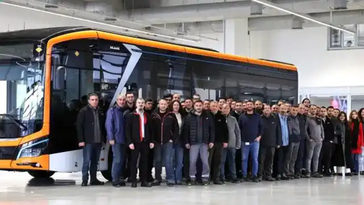 MAN 'ebus' üretimine başladı