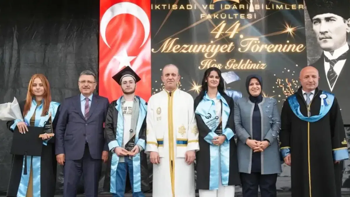 Trabzon’da mezuniyet coşkusu