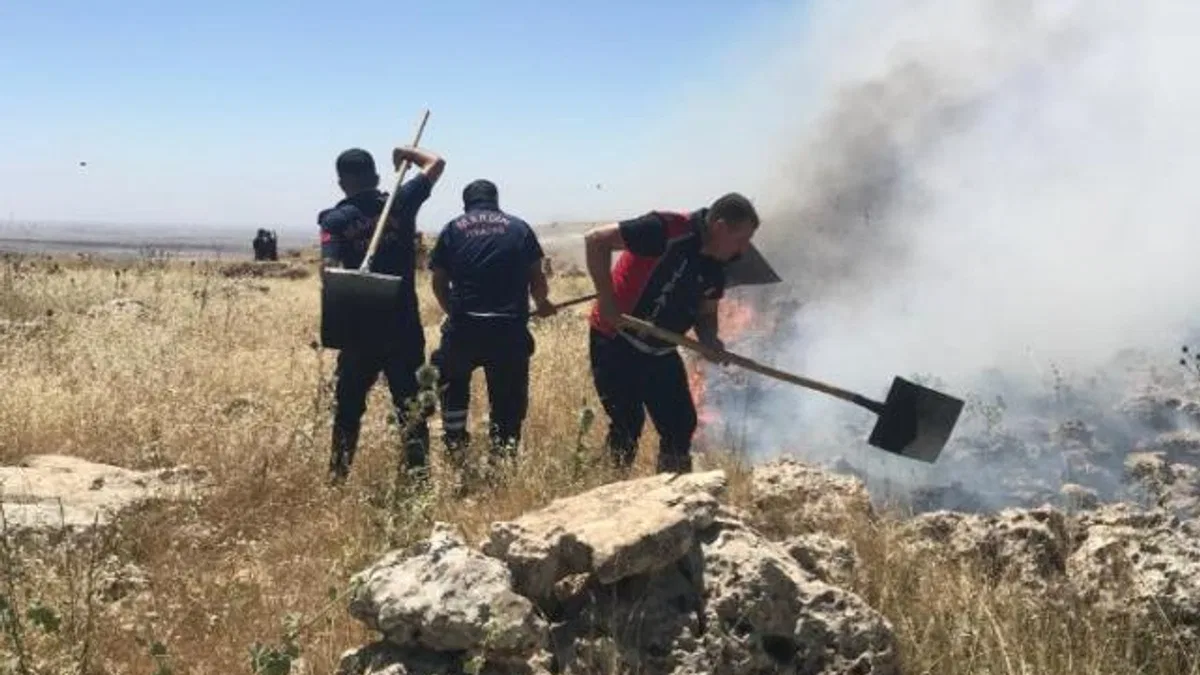 Ormanlık alanda çıkan yangın kontrol altına alındı