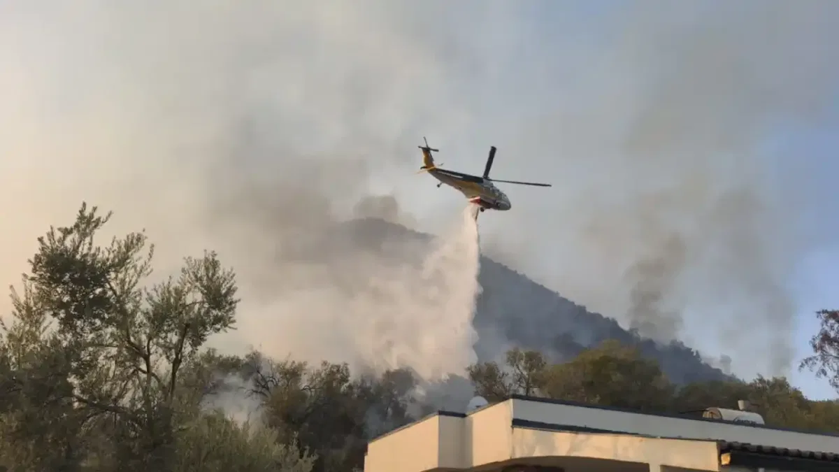 Fethiye'deki yangın kontrol altına alındı