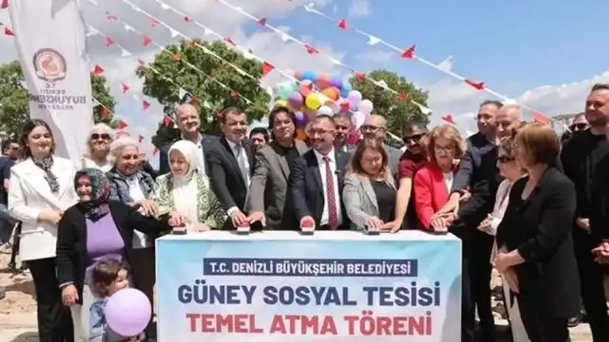 Denizli Güney’de yeni yaşam merkezinin temeli atıldı