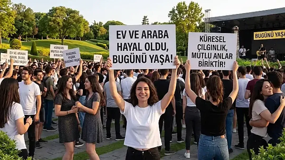 Ev ve Araba Almak Hayal Oldu! Küresel Çılgınlık 'Bugünü Yaşa' Akımı Dünyayı Sallıyor