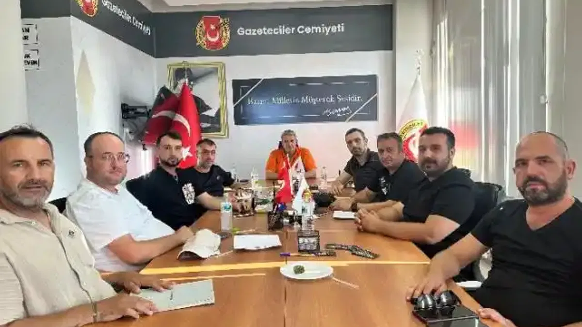 Gazeteciler Cemiyeti’nde ilk yönetim toplantısı yapıldı