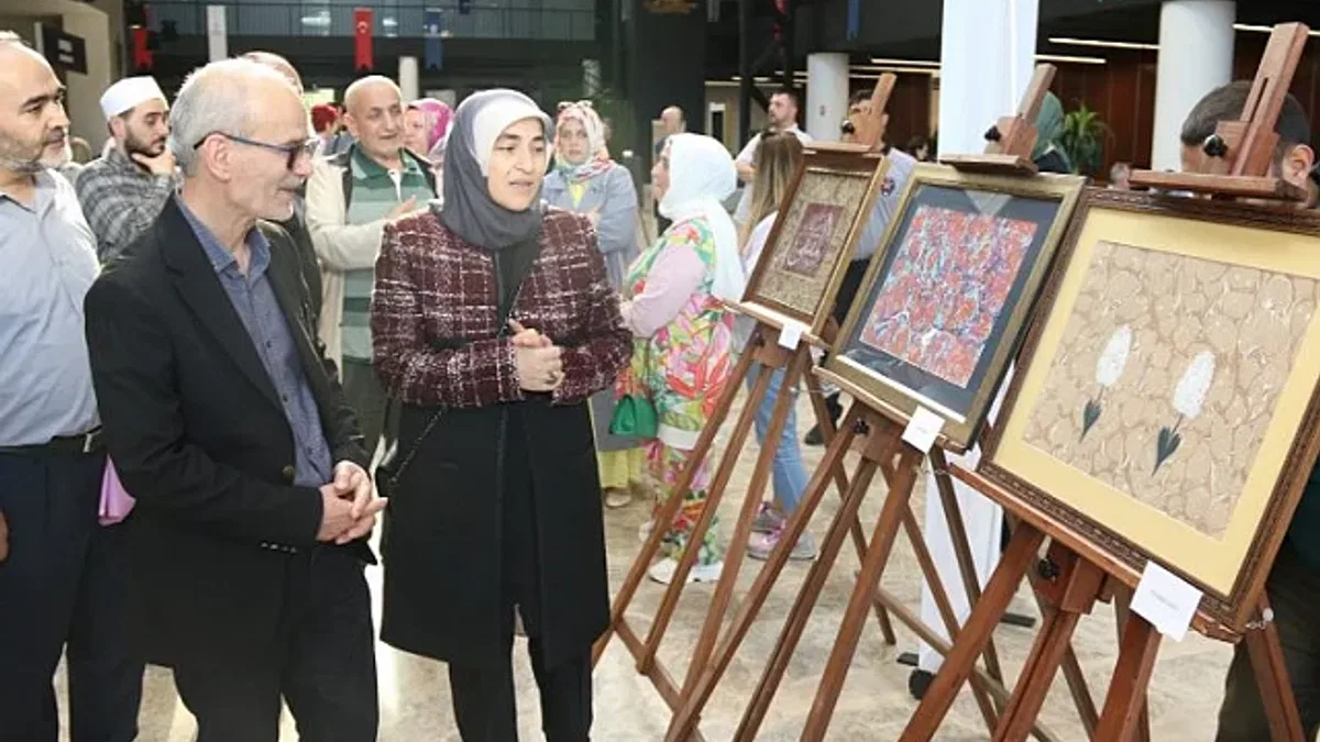 Kocaeli'de Geleneksel Sanatlar Bölümü'nde yıl sonu sergisi