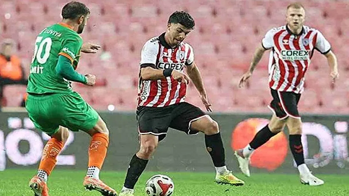 Samsunspor 1-1 Corendon Alanyaspor (Maç Sonucu)
