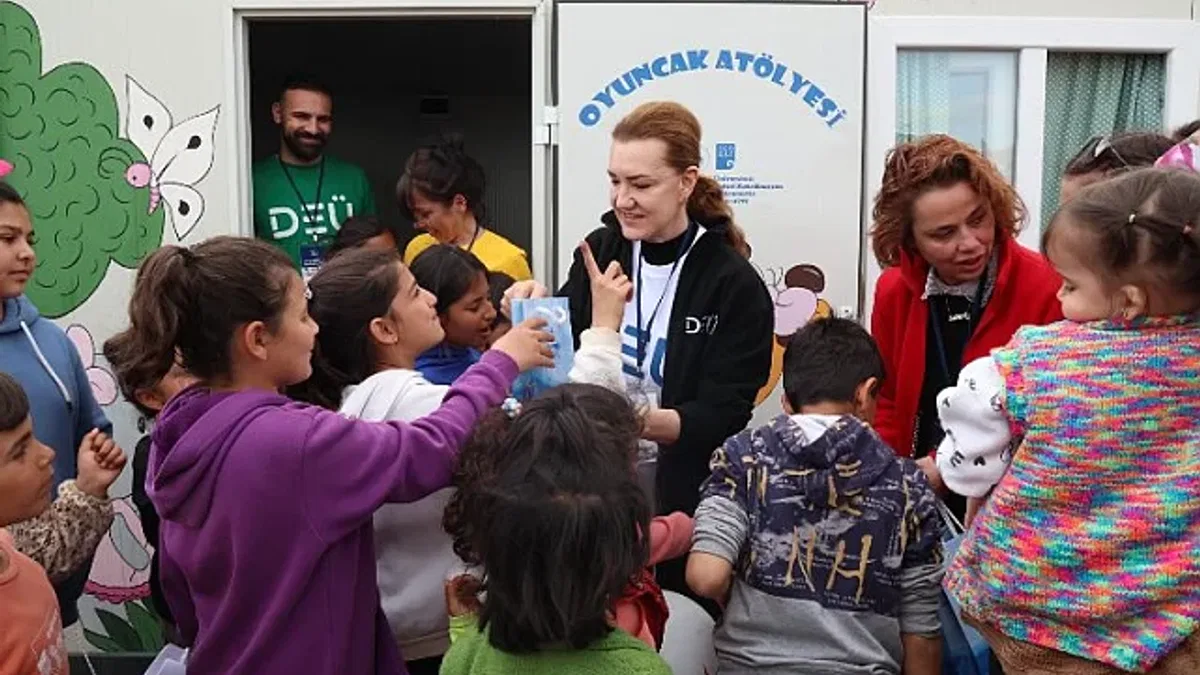 Dokuz Eylül'den Adıyaman'da sosyal dokunuş
