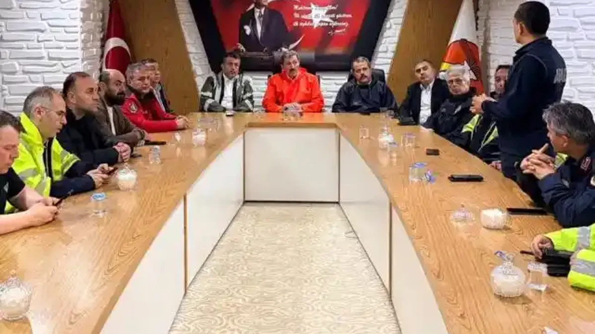 Samsun Havza'da sağanak sonrası koordinasyon sürüyor