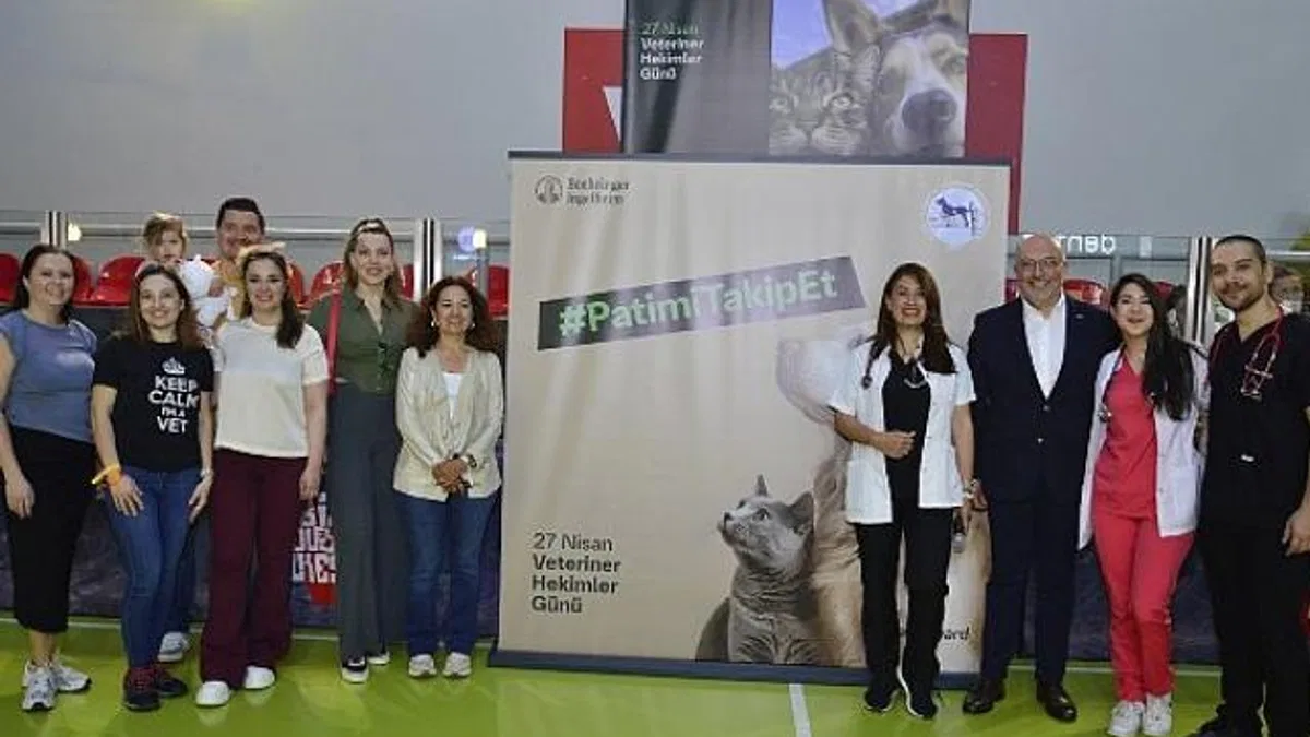 Boehringer Ingelheim ve Klinisyen Veteriner Hekimler Derneği (KLIVET) Veteriner Hekimler Günü'nü Çocuklarla Birlikte Kutladı