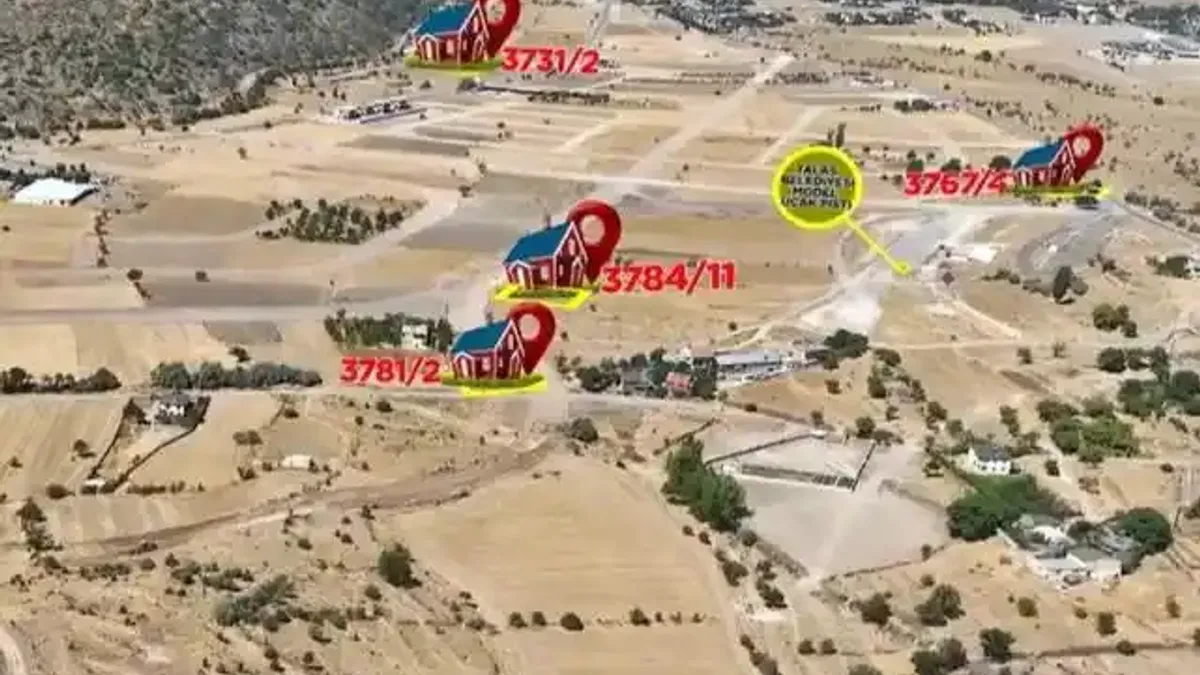Kayseri Talas'tan 30 prestijli villa