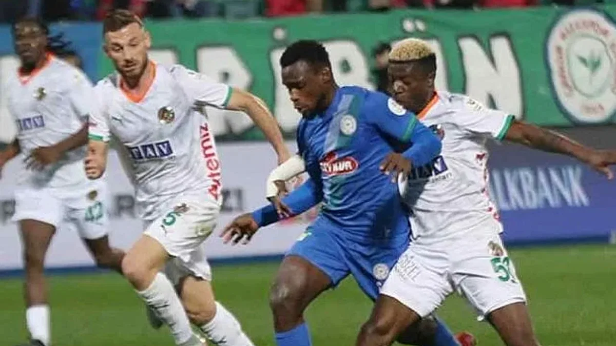 Çaykur Rizespor 1-1 Corendon Alanyaspor