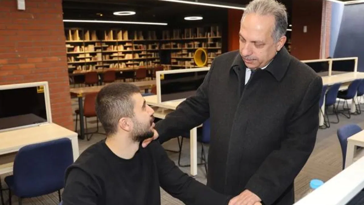 Kayseri Talas kütüphaneleri dolup taşıyor