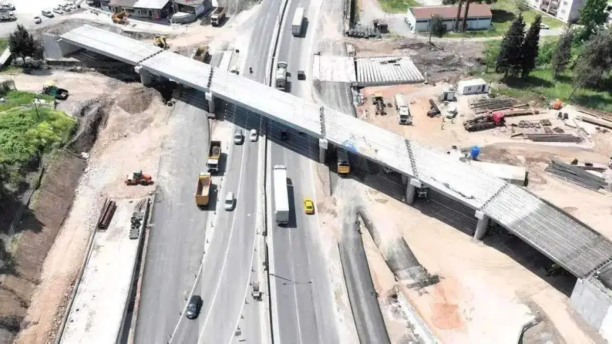 Kocaeli Başiskele Kavşağı’nda son viraj