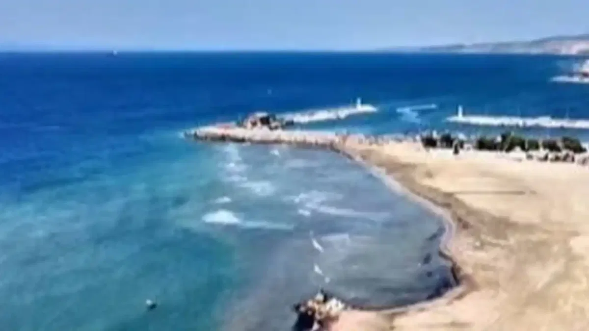 Tekirdağ Saray'da denize girişler yasaklandı