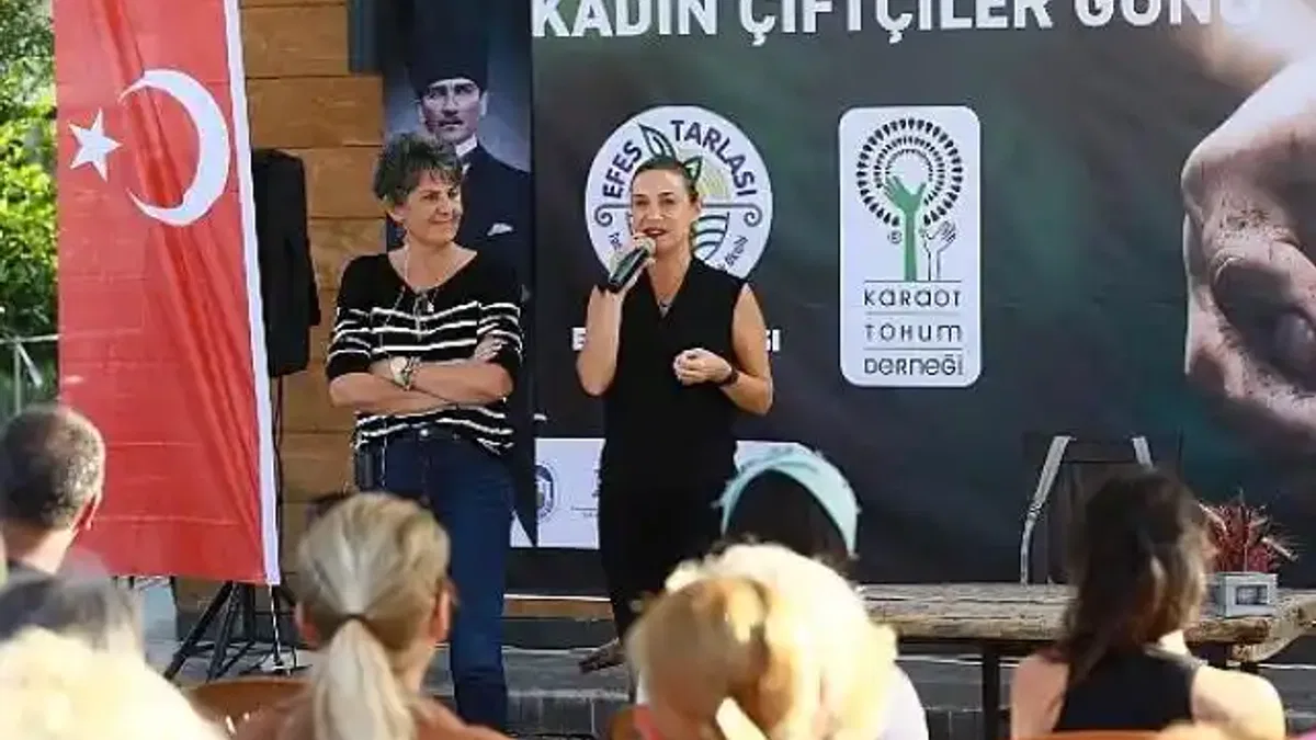 Armağan Portakal kadın çiftçilere "Toprağın Ritmini" anlattı