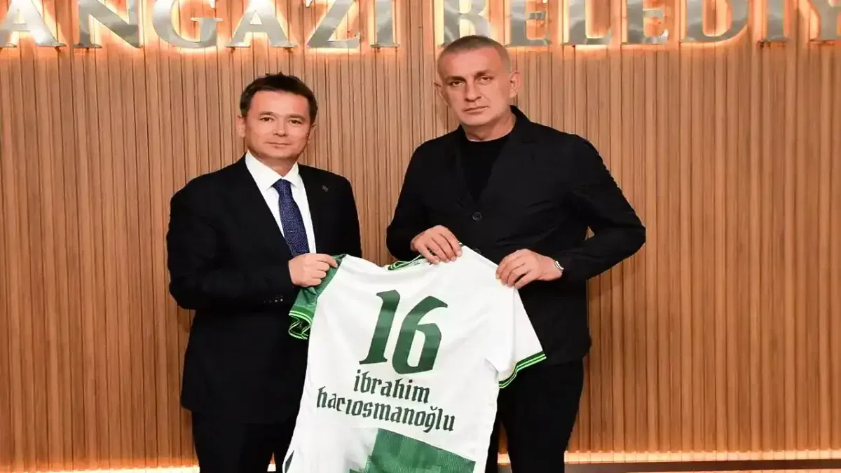 TFF başkanı Hacıosmanoğlu Bursa'da Erkan Aydın'ı ziyaret etti