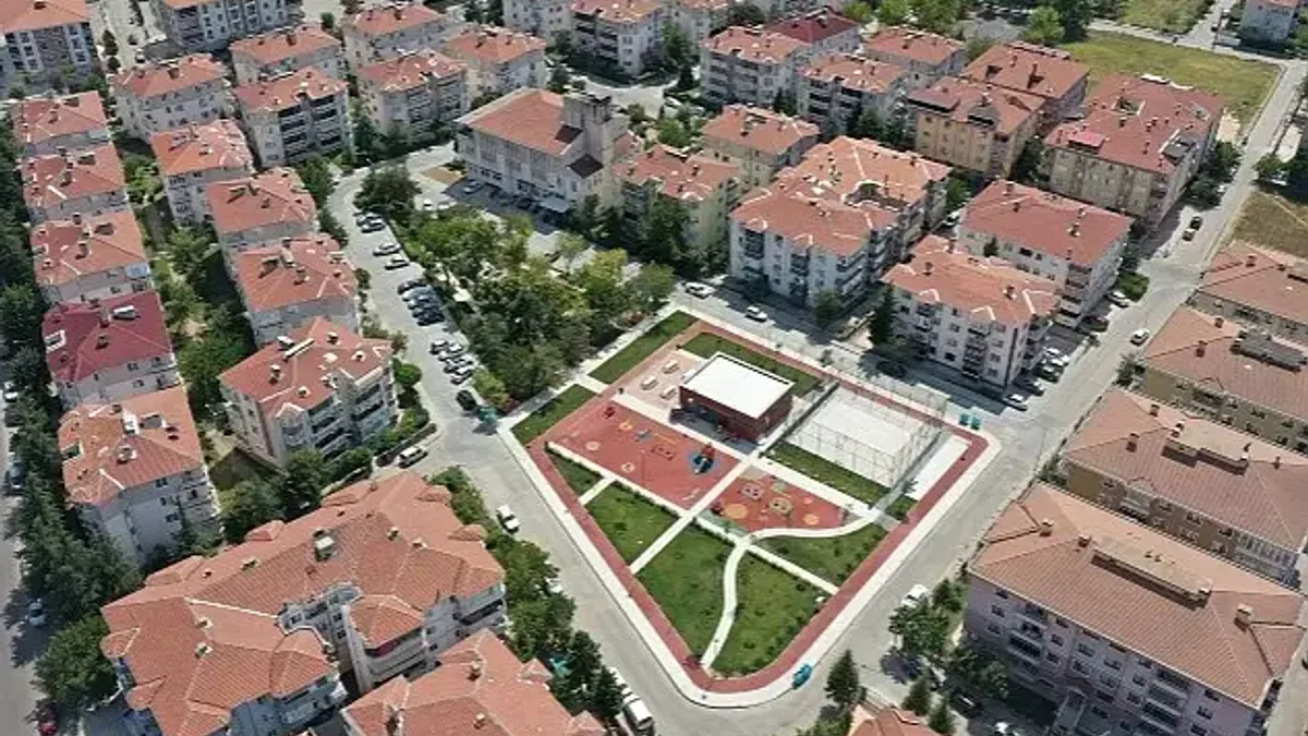 Lüleburgaz'a 14 futbol sahası büyüklüğünde yeşil alan!