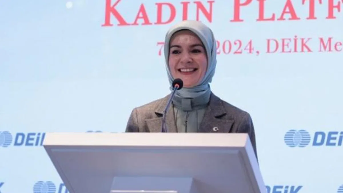 Bakan Göktaş: Kadınların iş gücüne katılım ortalaması yüzde 66