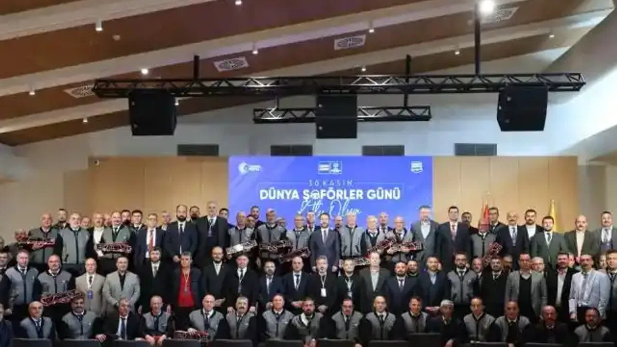 30 Kasım Dünya Şoförler Günü'ne özel kutlama