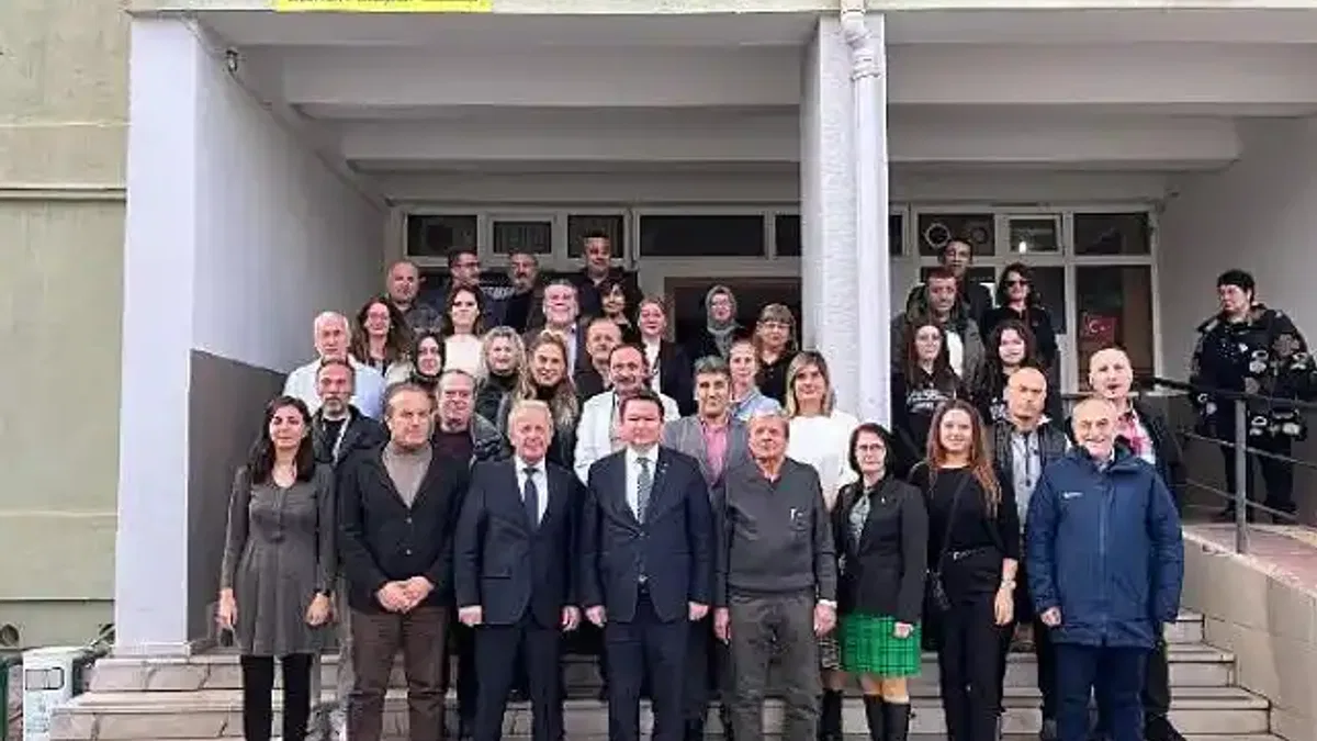 Başkan Aydın'dan öğretmenlere ziyaret