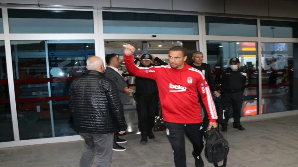 Beşiktaş kafilesi Kayseri'de