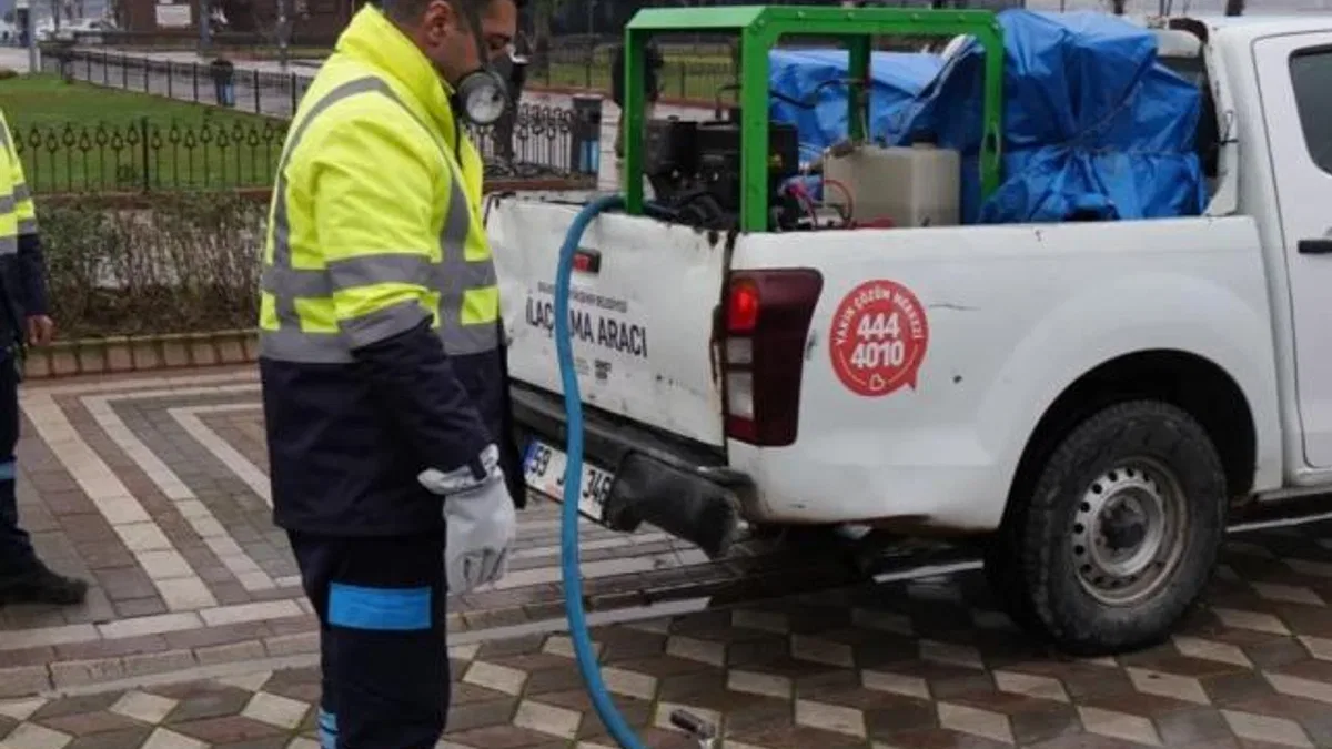 Balıkesir’de halk sağlığı için kışlak mücadelesi
