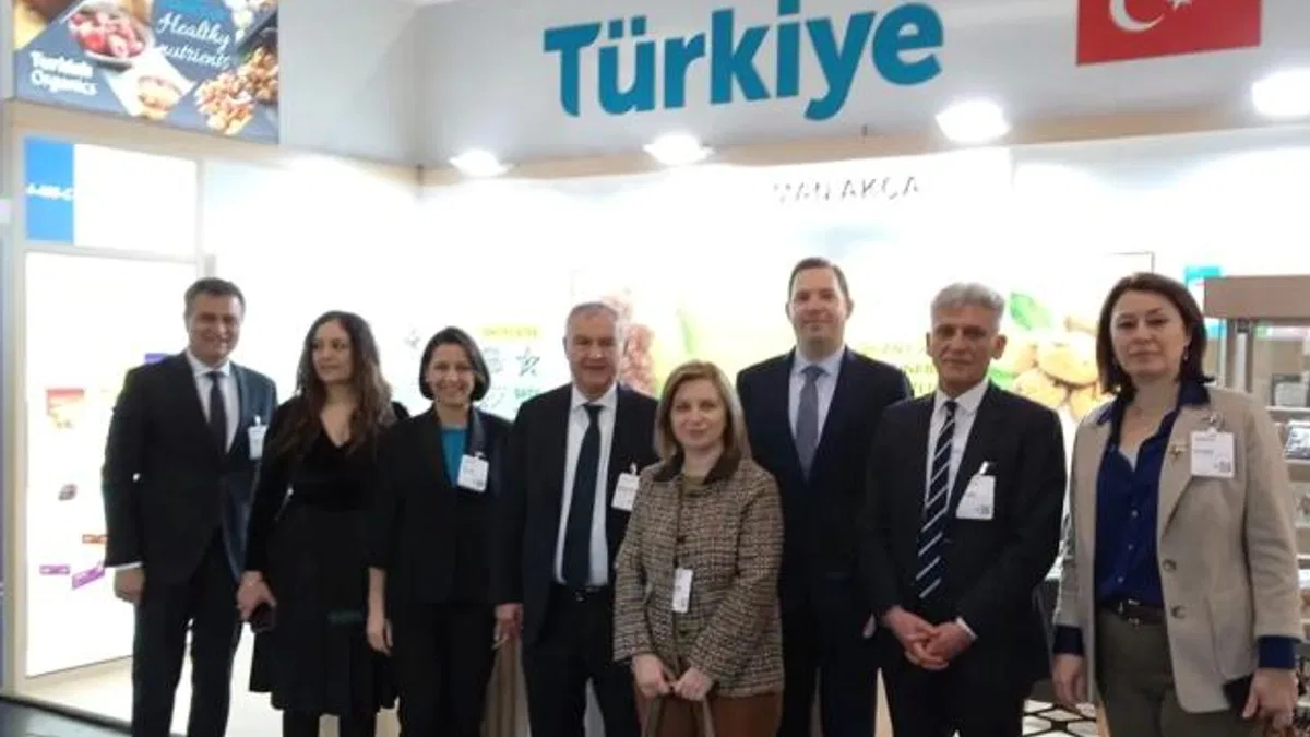 Türk organikleri Almanya'da boy gösterdi