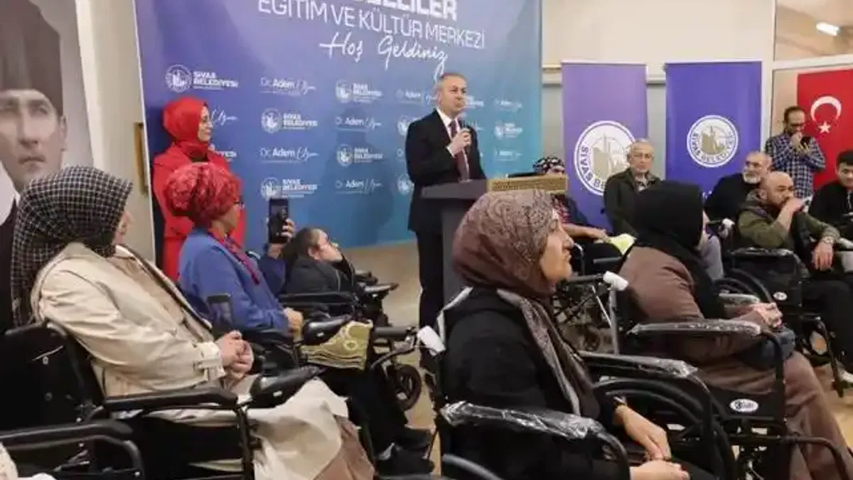 Sivas Belediyesi'nden engelsiz yaşama güçlü destek