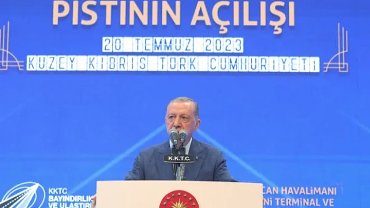 Cumhurbaşkanı Erdoğan KKTC'den BM'ye çağrısını yineledi